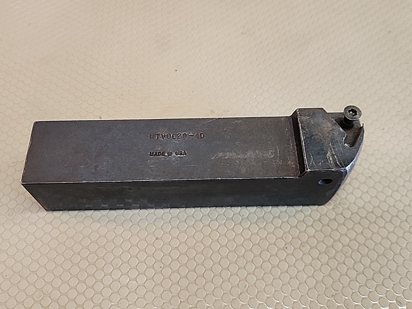 MTVOL20-4D-C LATHE TURNING TOOL HOLDER 1.25 SQUARE SHANK TRIANGLE 1/2 INSERTS