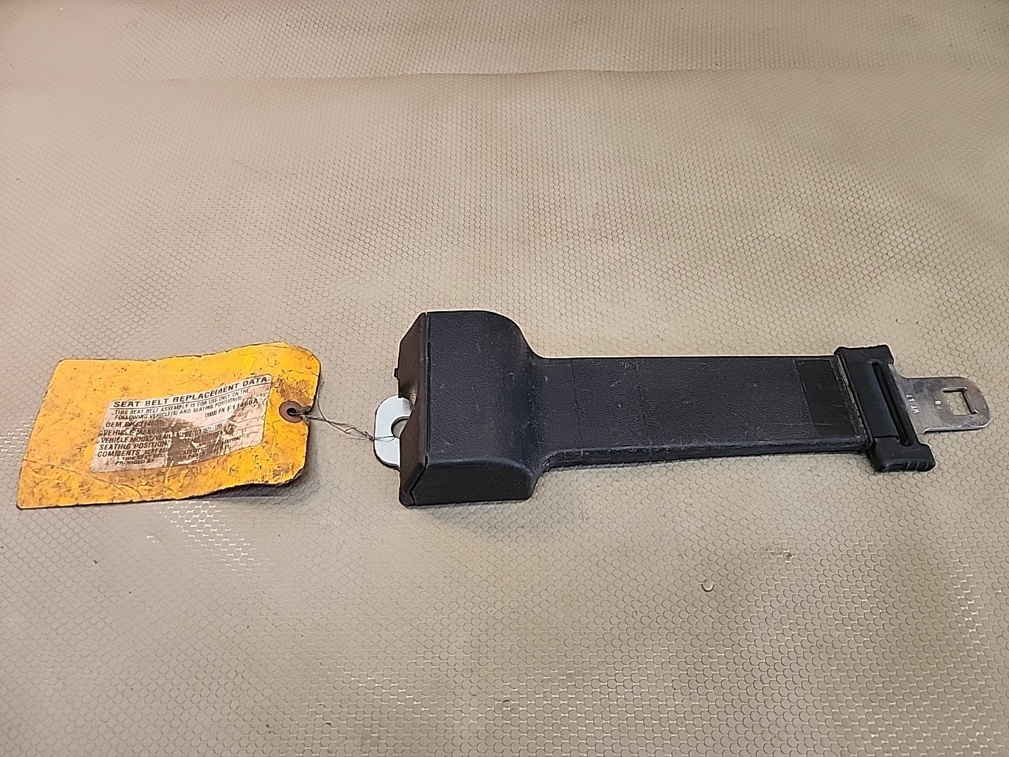 IMMI F11460A, K285-139 Seat Belt **