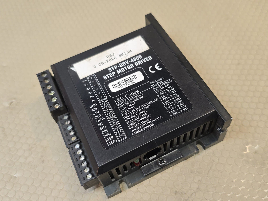 AUTOMATION DIRECT PLC DIRECT STP-DRV-4850 STEP MOTOR DRIVER T253571