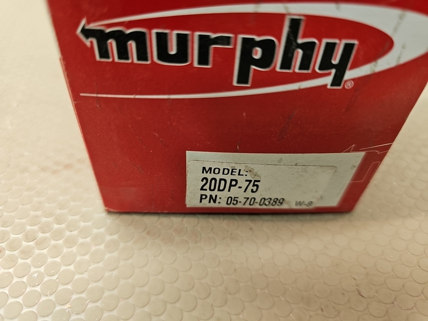 Murphy Controls 20PG-75 Pressure Indicating  Murphygage 05700389 NEW