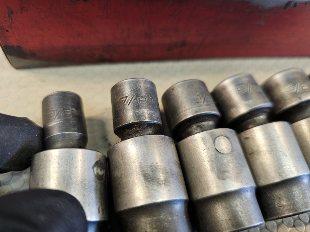 Matco Tools 6 of 7pc 3/8" drive Impact Swivel Socket Set 3/8 - 11/16 SAE 