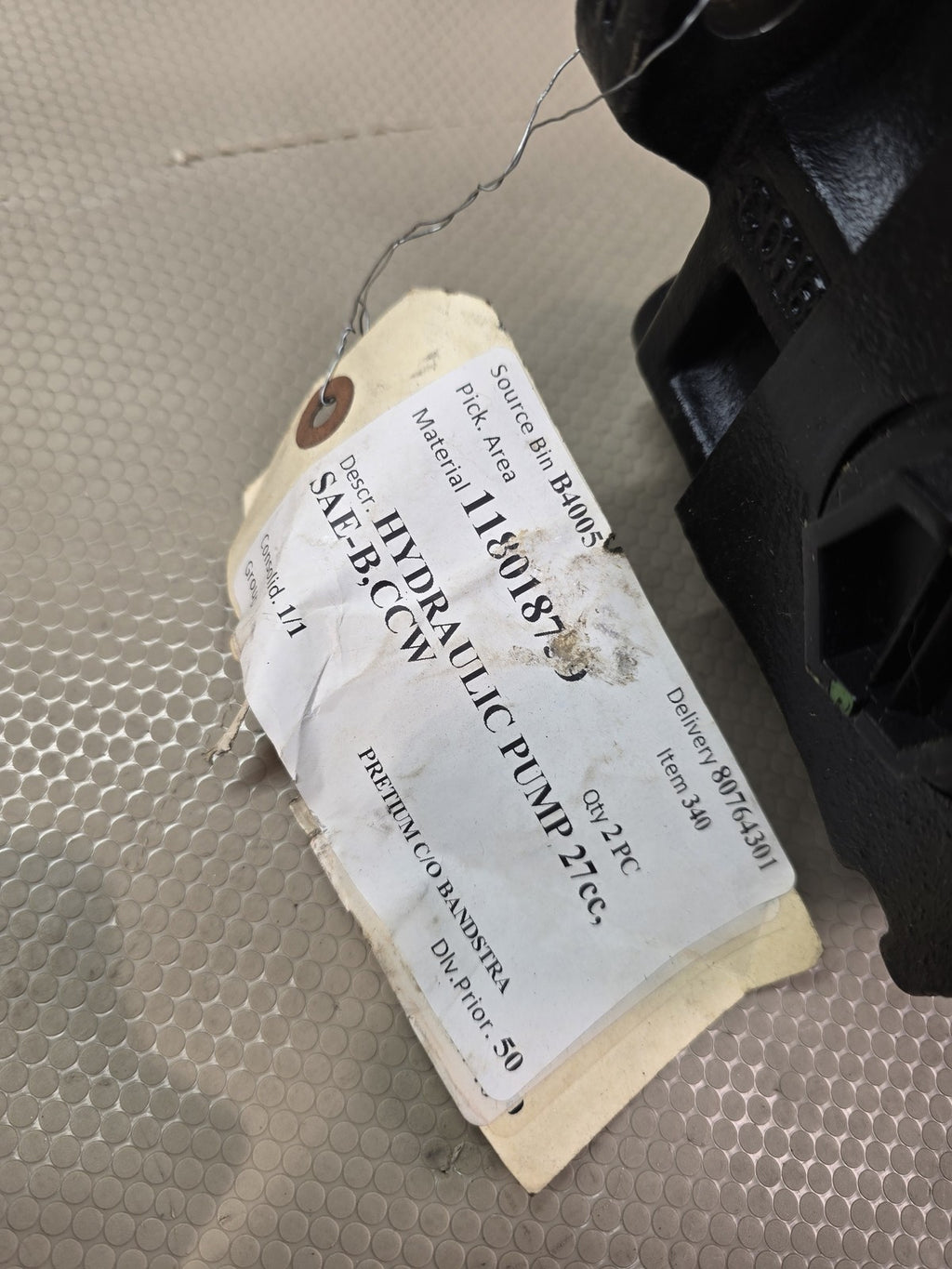 Casappa KP30.27S0-A8K9-LOF/OD-N-KSC VN Hydraulic Gear Pump 27cc SAE-B CCW