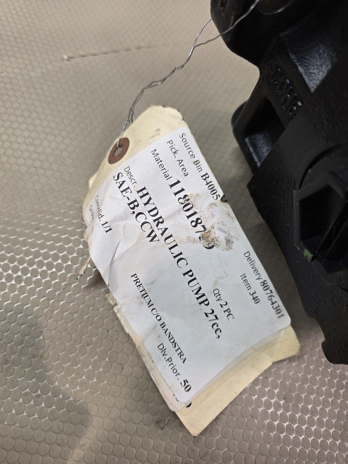 Casappa KP30.27S0-A8K9-LOF/OD-N-KSC VN Hydraulic Gear Pump 27cc SAE-B CCW