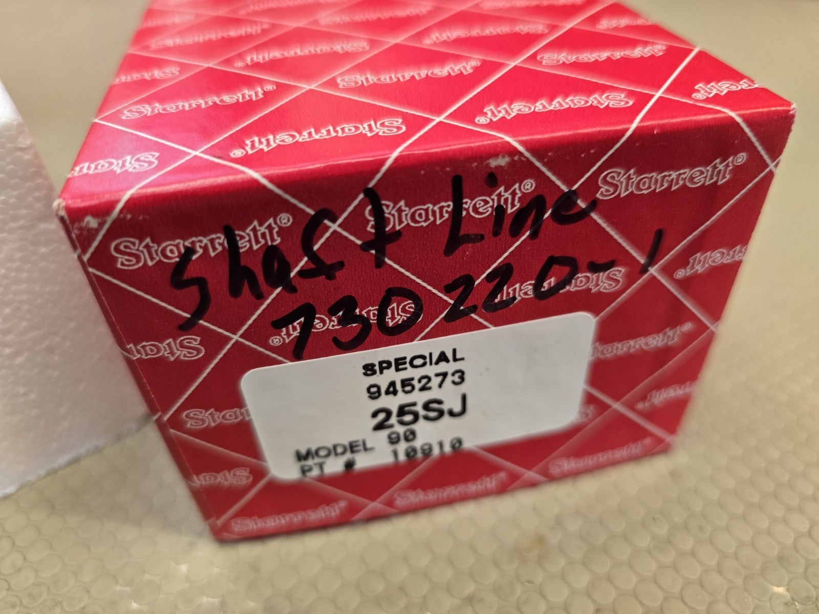 NEW STARRETT Dialsink Special Indicator 25SJ 945273 Model 90