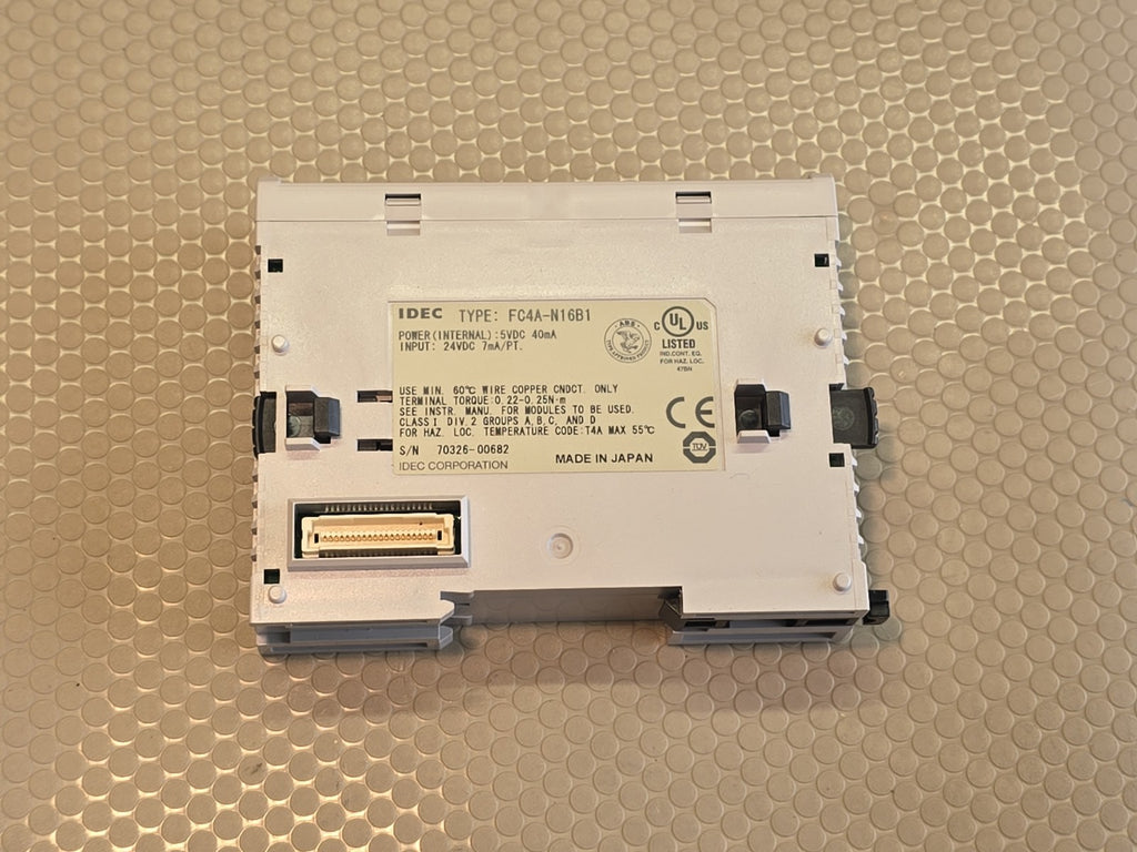 Used & Tested IDEC FC4A-N16B1 PLC Output Module