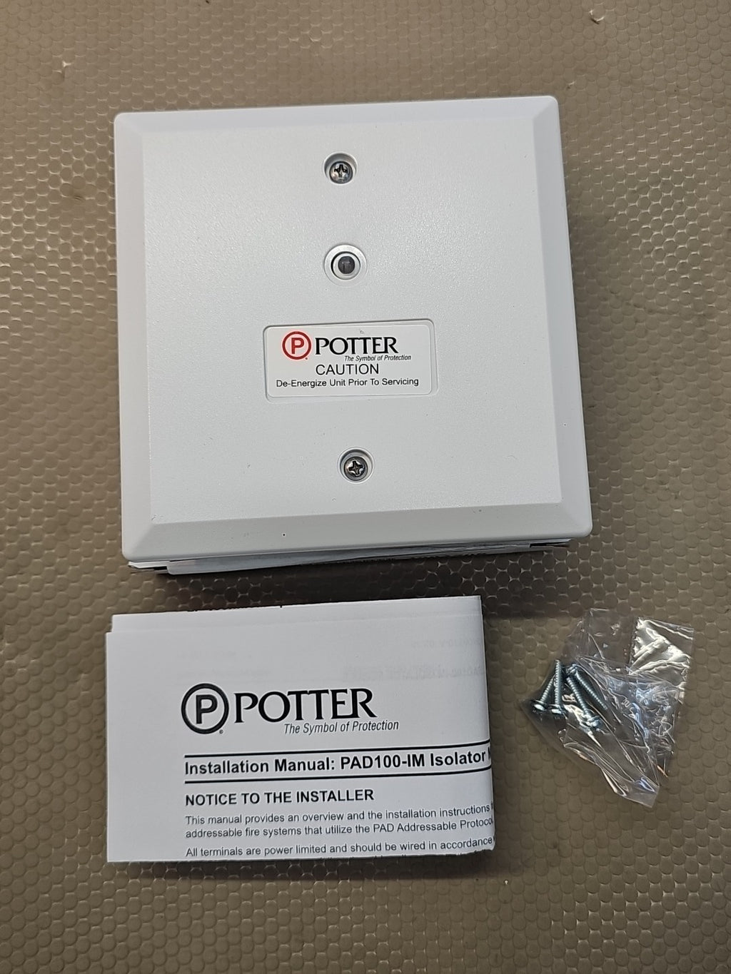 Potter PAD100-IM Fire Alarm Isolator Module-NEW