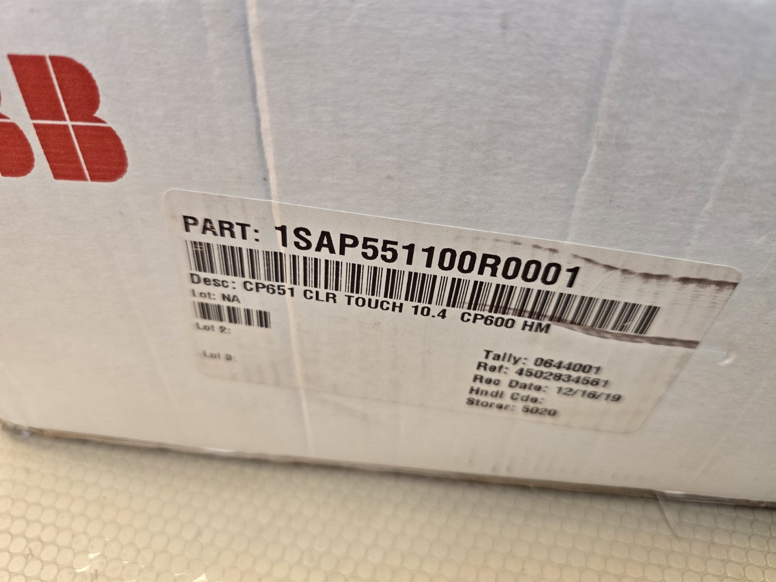 NEW ABB Touch Screen CP651 D1 1SAP551100R0001