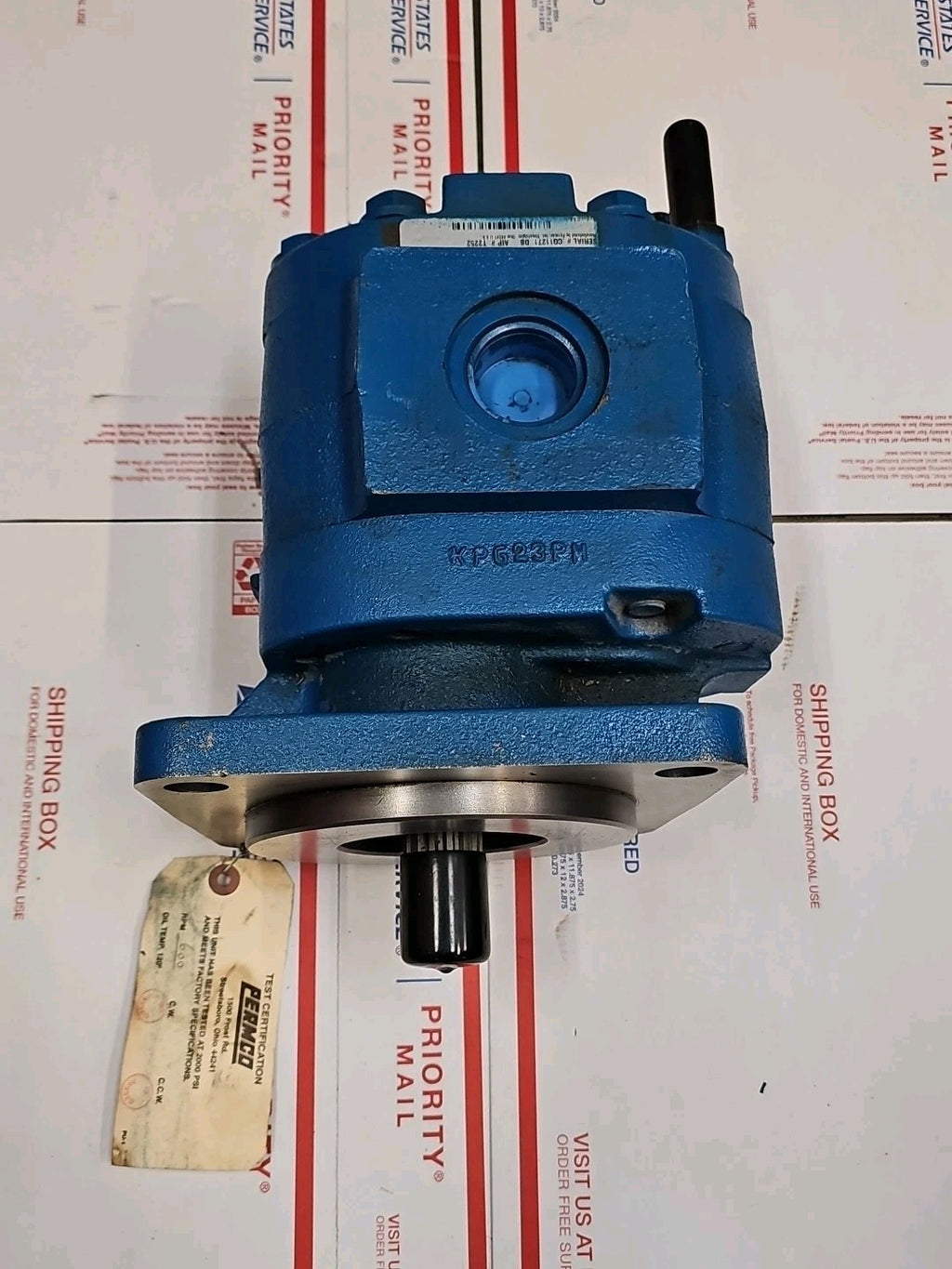 NEW PERMCO USA High Flow Gear Pump Hydraulic Pump 600 RPM QC Testd P7600 A579AXZ