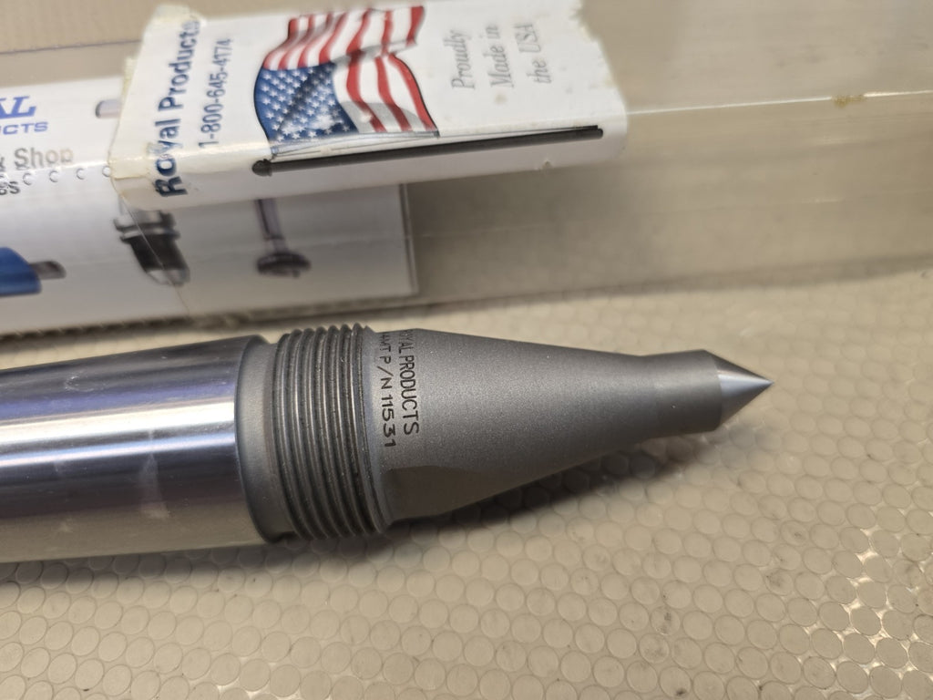 NEW ROYAL PRODUCTS 11531 4MT Alloy Steel Dead Center Threaded