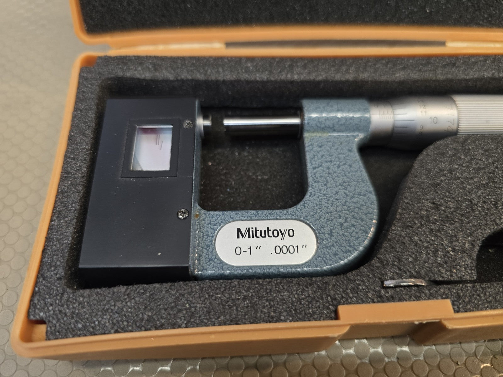 Mitutoyo Low Force Micrometer 227-111 BTM-1 *VERY Rare*