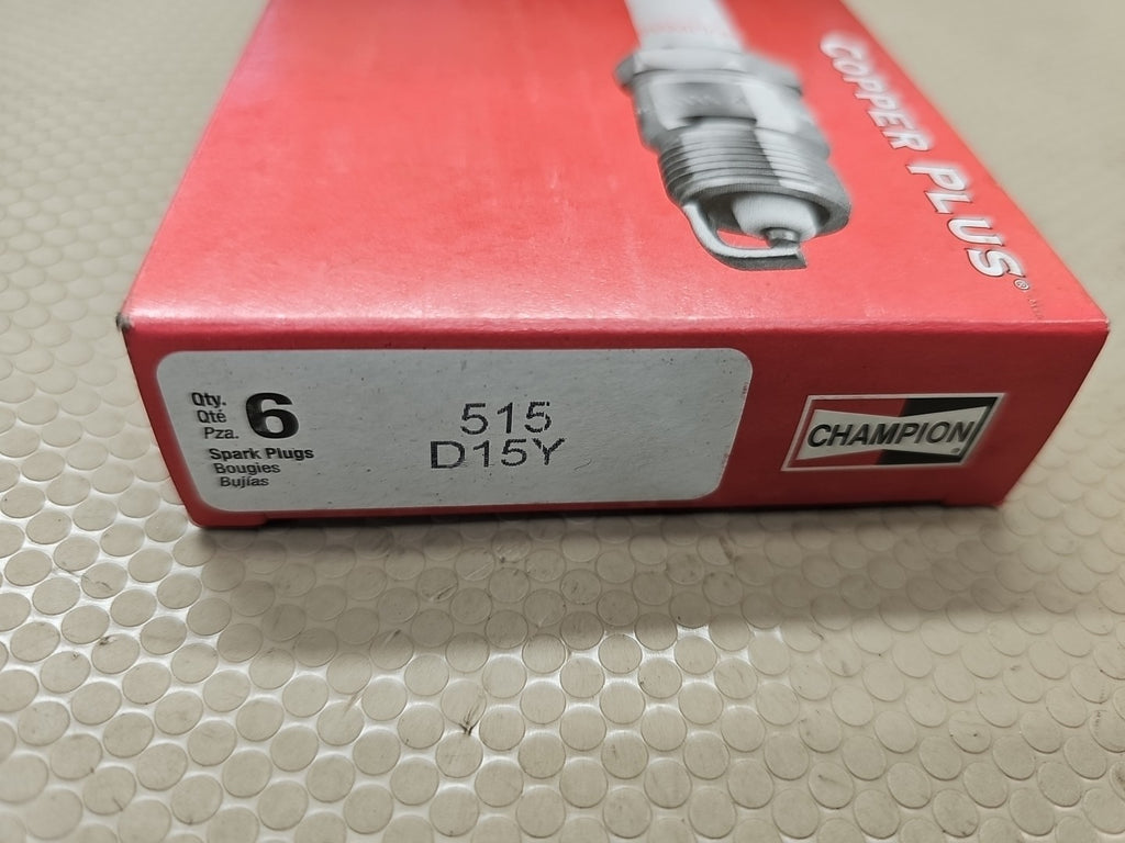 Champion Spark Plugs 515 D15Y - Set of 6 NEW