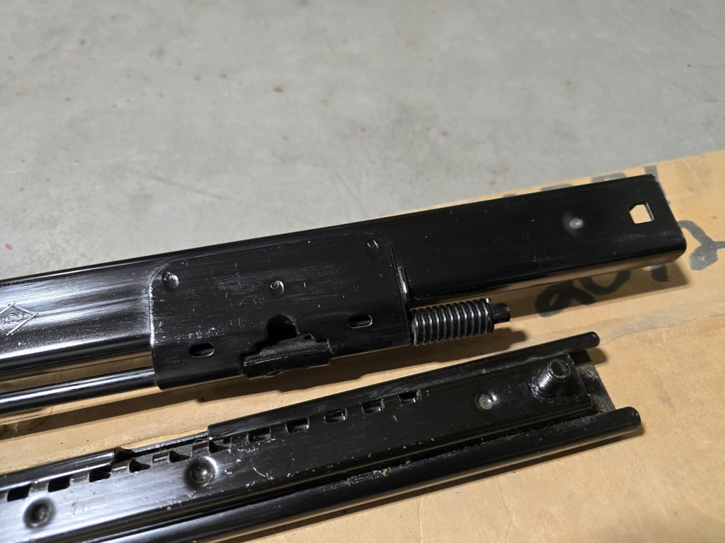 John Deere OEM SEAT SLIDE TRACK KIT LVA12327 Yellow GENUINE OEM