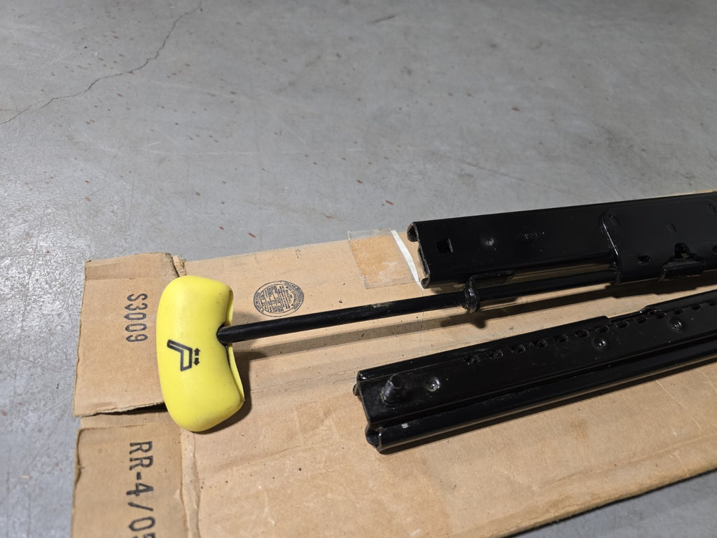 John Deere OEM SEAT SLIDE TRACK KIT LVA12327 Yellow GENUINE OEM