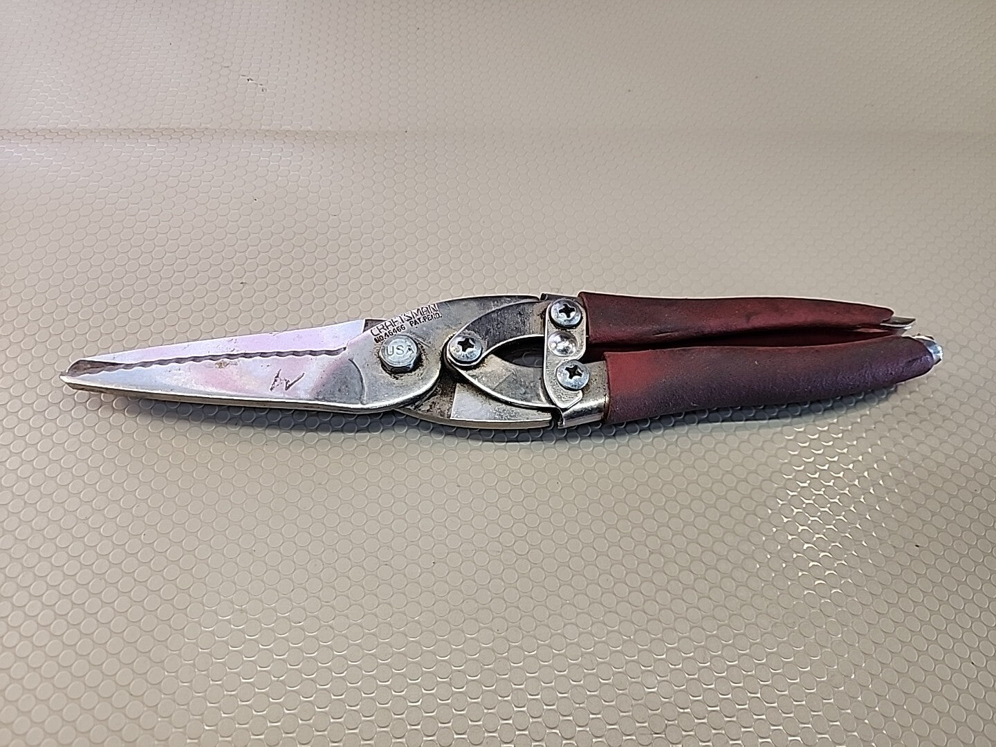 Craftsman Tin Snips POWERSNIP Multi-Purpose Cutter 45466 Shears USA