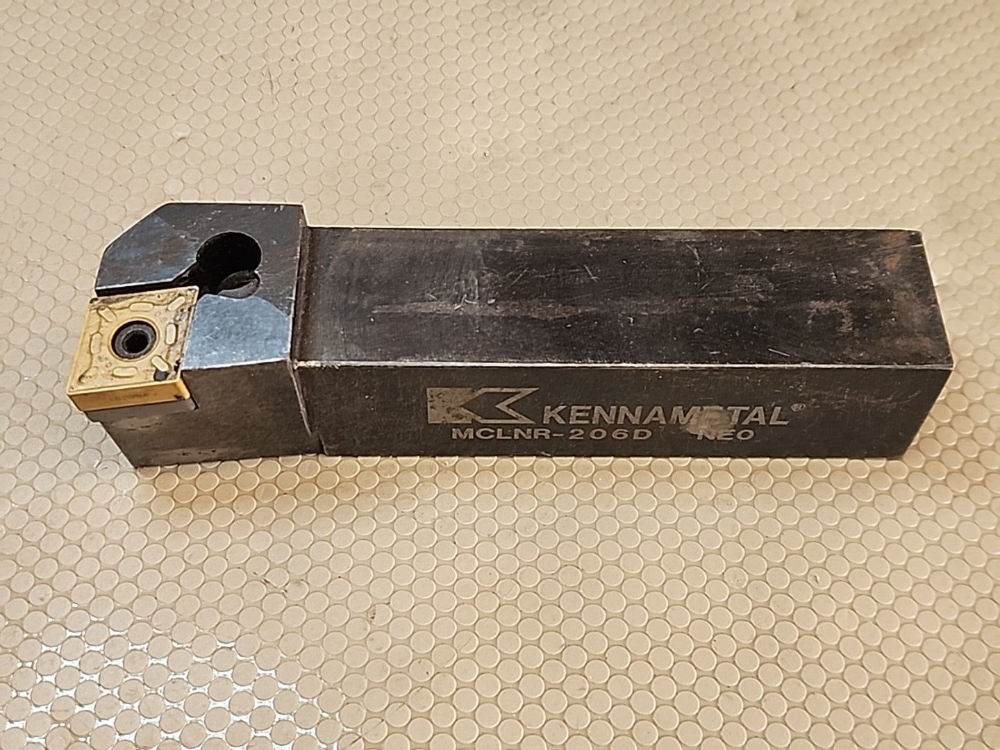 KENNAMETAL 1-1/4" INDEXABLE INSERT LATHE TOOLHOLDER - #MCLNR-206D