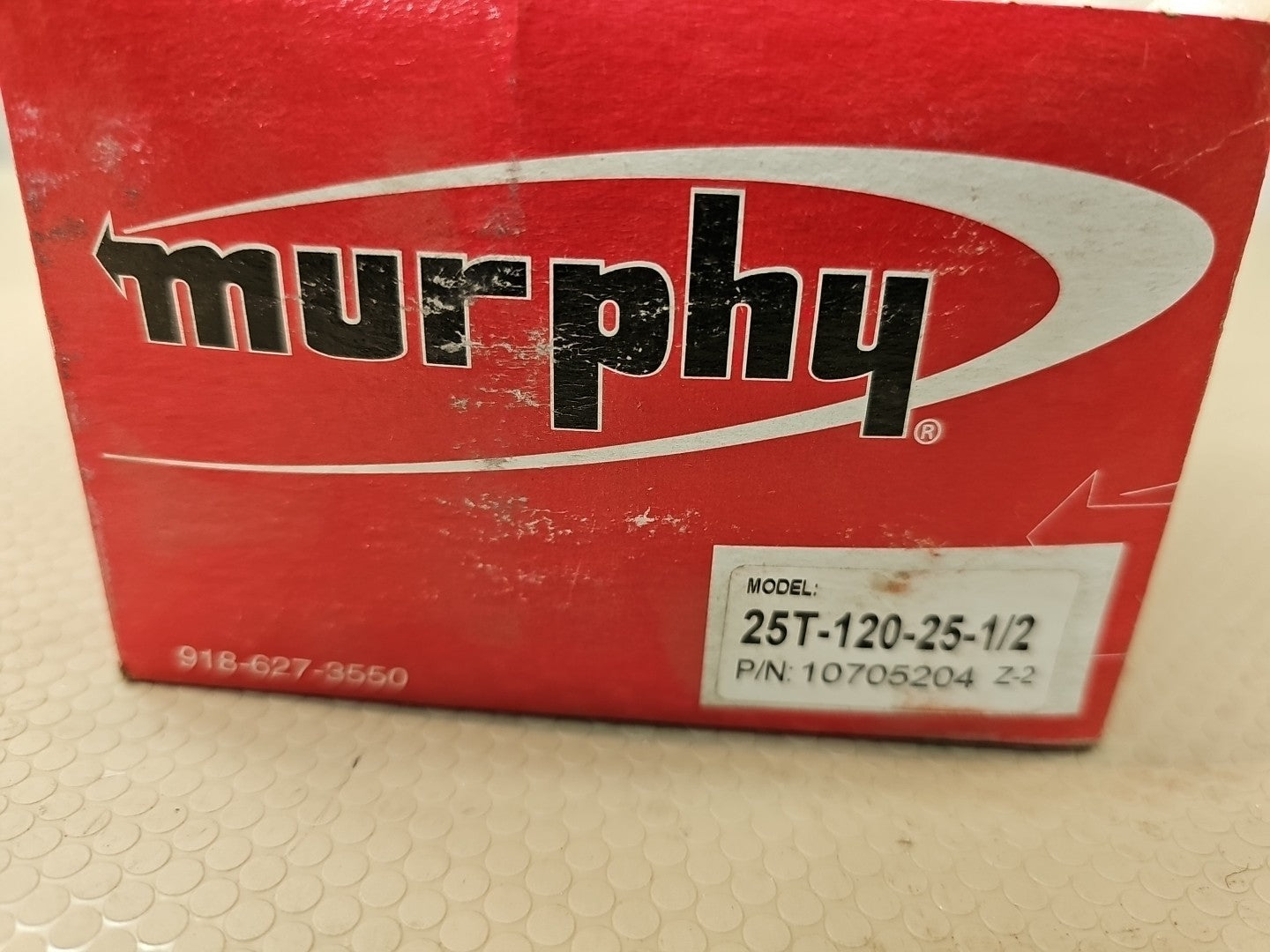 MURPHY 25T-120-25-1/2 PN: 10705204 GAUGE SWITCHAGE  NEW