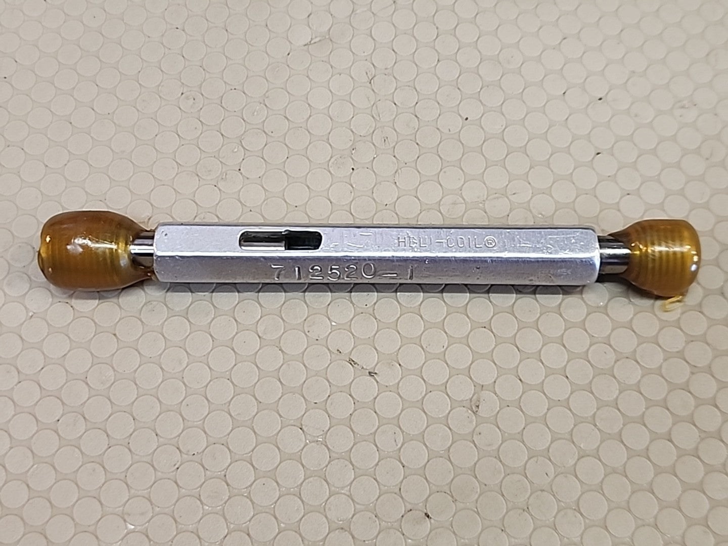 .511 DEPTH 712520-1HELICOIL THREAD PLUG GAGE GO NO GO P.D.'S = .3395 & .3433