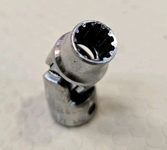 Snap-On 1/4" X 1/4" drive spline universal swivel socket TMUS81 *VERY RARE*