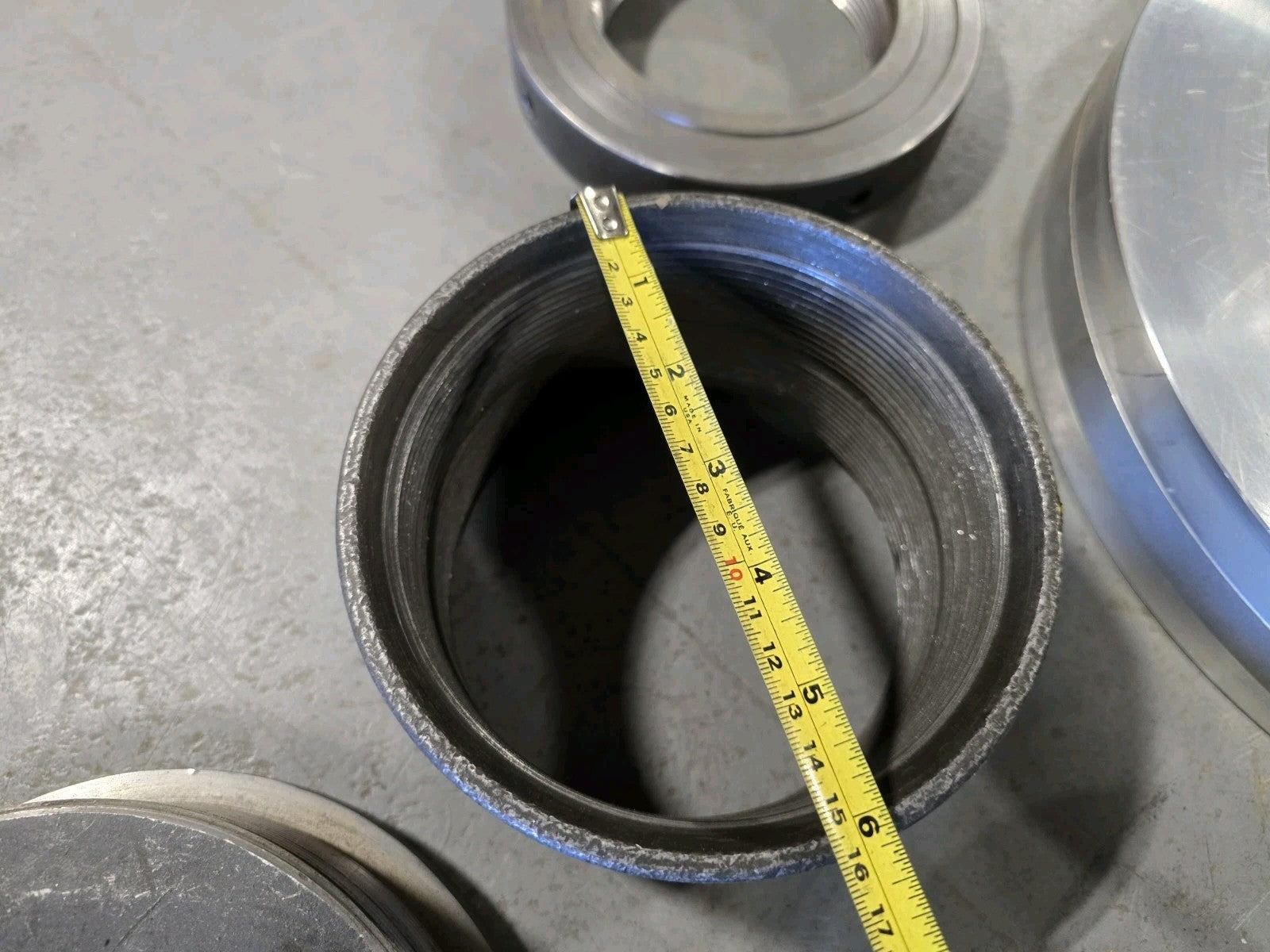 LARGE 5 - 10 Inch Thread Plug Gages Shoulder Connection Thread Gage