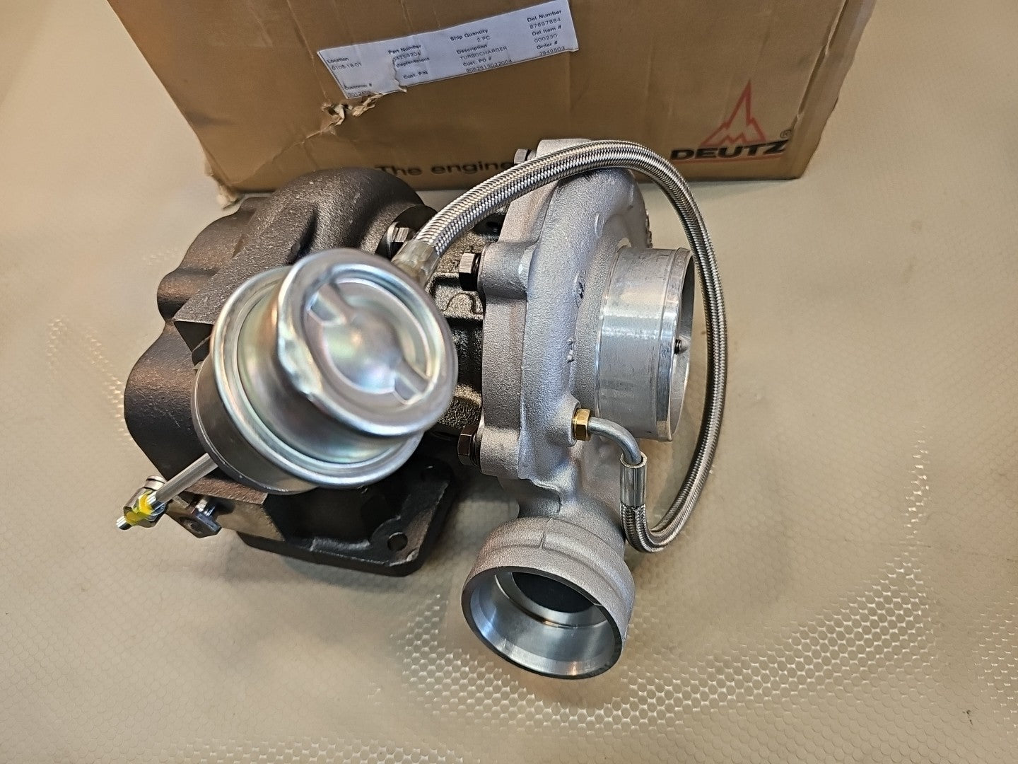 Genuine OEM Deutz Turbo Kit S200G 054J 0425-9204 Turbocharger 318519 BF6M101 NEW