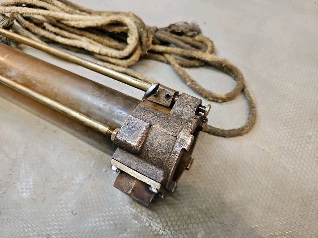 Vintage Robinson MFG Butterfly Valve Oil Thief Broken Arrow 16”