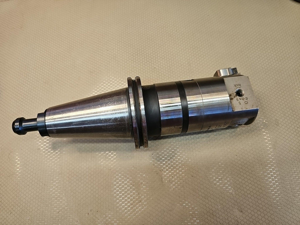URMA Fine Boring Head Ø3.425–4.567" Swiss Made Precision Tool Holder CAT50 $5K