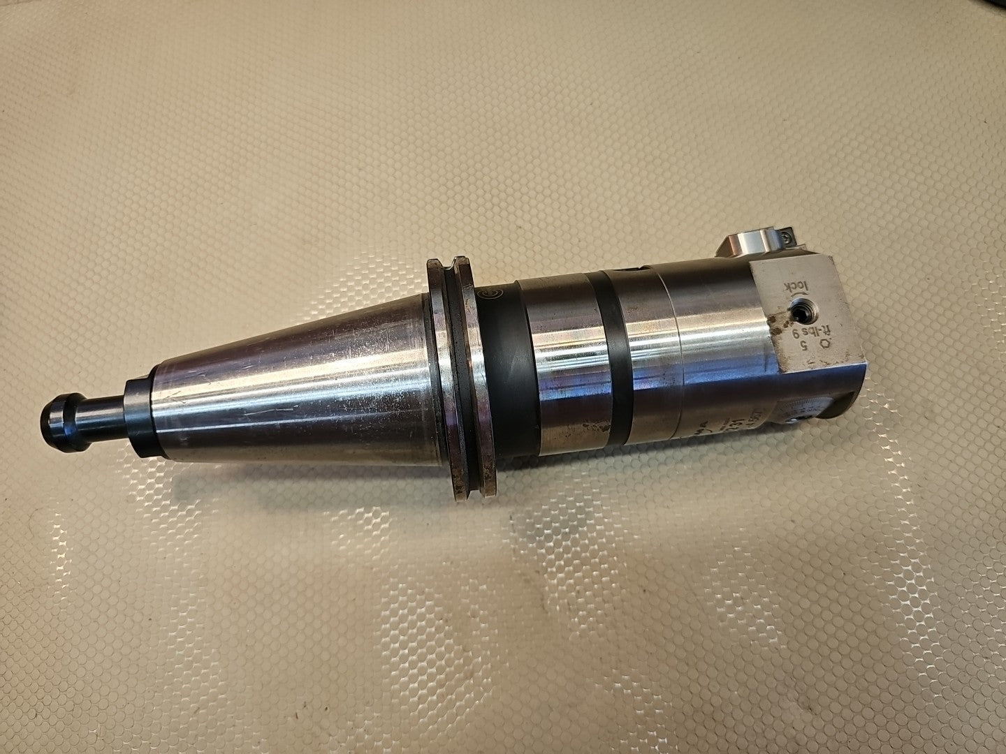 URMA Fine Boring Head Ø3.425–4.567" Swiss Made Precision Tool Holder CAT50 $5K