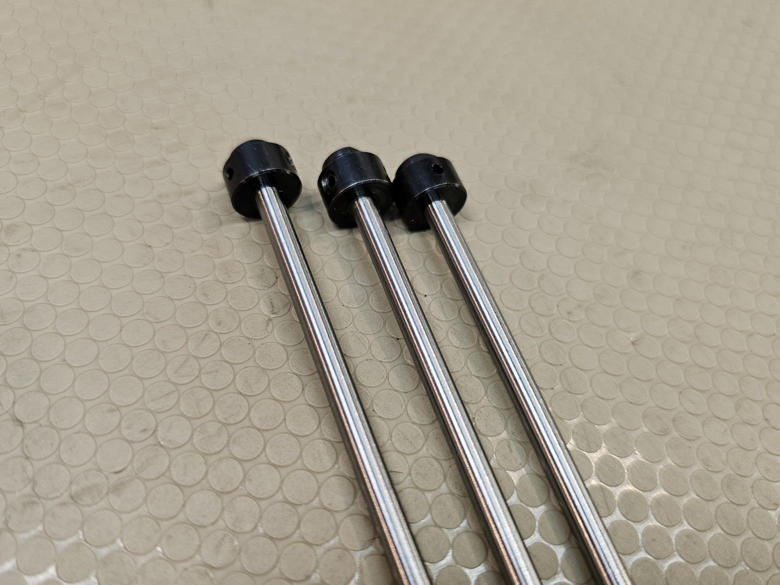 Mitutoyo 129-131 Depth Micrometer Set .001" Grad - DMC 4" Base With 3 Rods Long