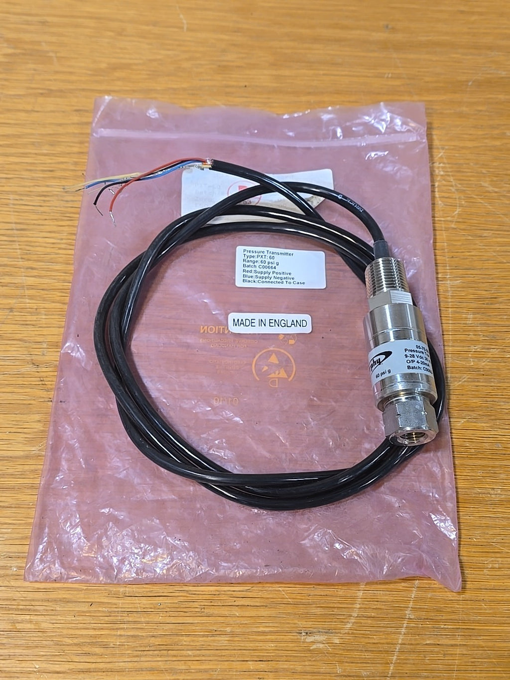✌️NEW MURPHY PRESSURE TRANSMITTER 05705065 60 PSIG 9-28VDC PXT-60.