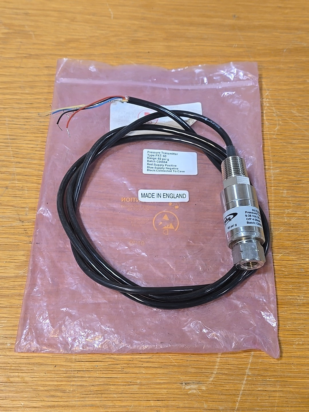 ✌️NEW MURPHY PRESSURE TRANSMITTER 05705065 60 PSIG 9-28VDC PXT-60.