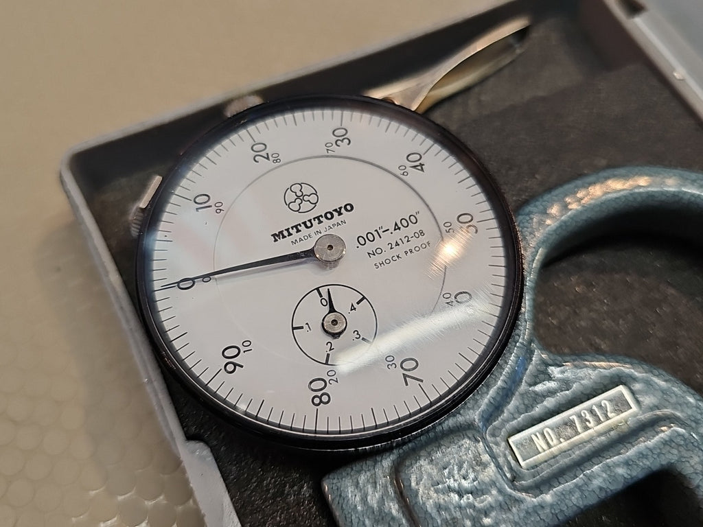 Machinist Tools: Mitutoyo Dial Lens Meter  7312 .001 grad