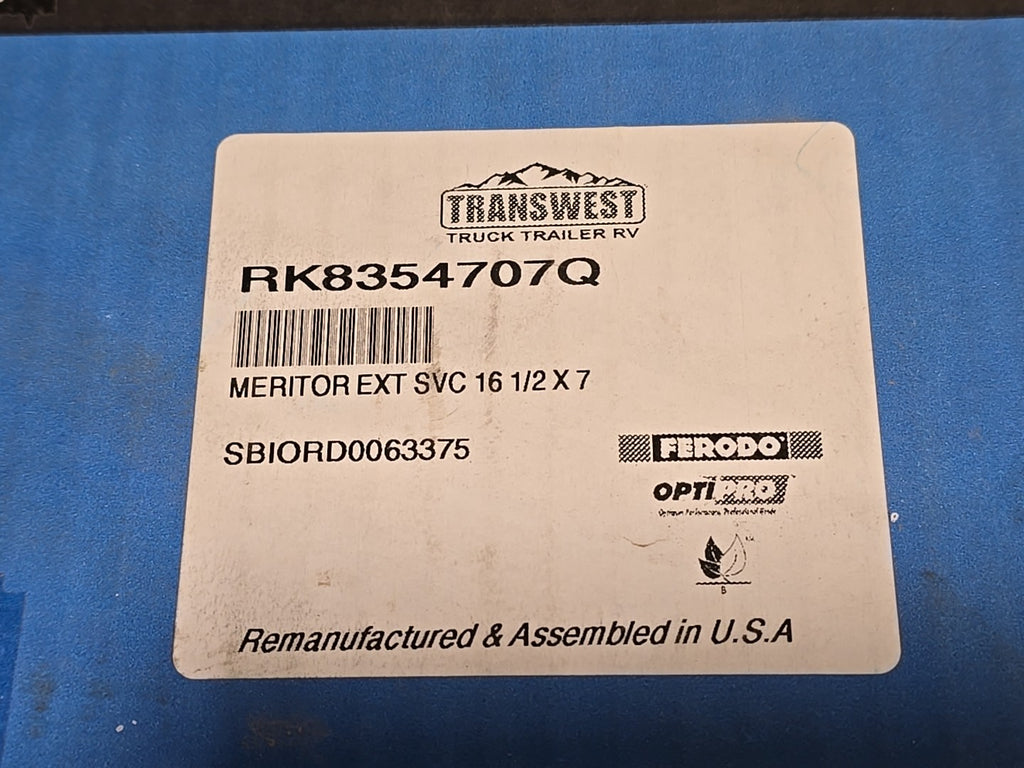Global Parts Network RK8304707Q Kit Meritor Ext Svc 16 1/2 X 7 NEW