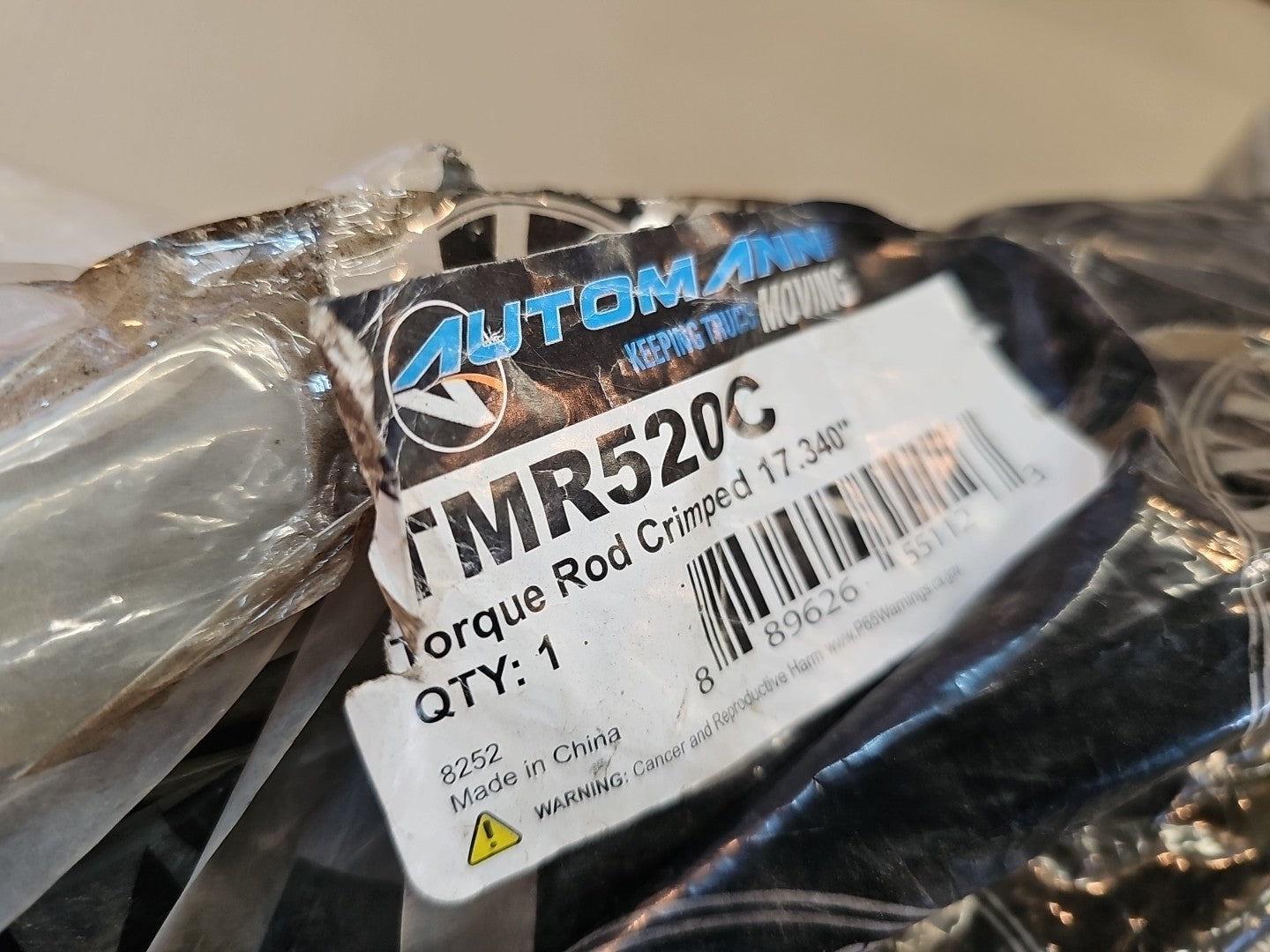 Torque Rod for Peterbilt-17.34"-  Automann # TMR520C NEW TMR520