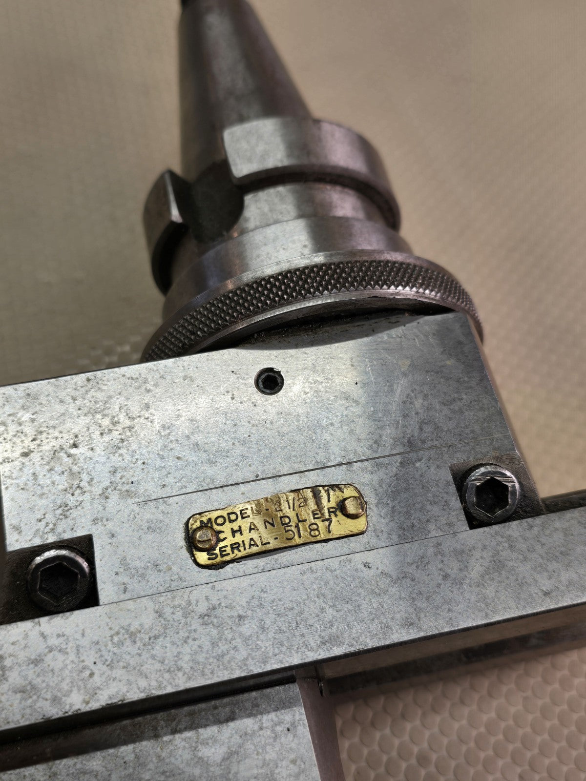 Chandler-Duplex Tool Co. Milling Mill Boring Head 2-1/2 Patent No. 2.356.651