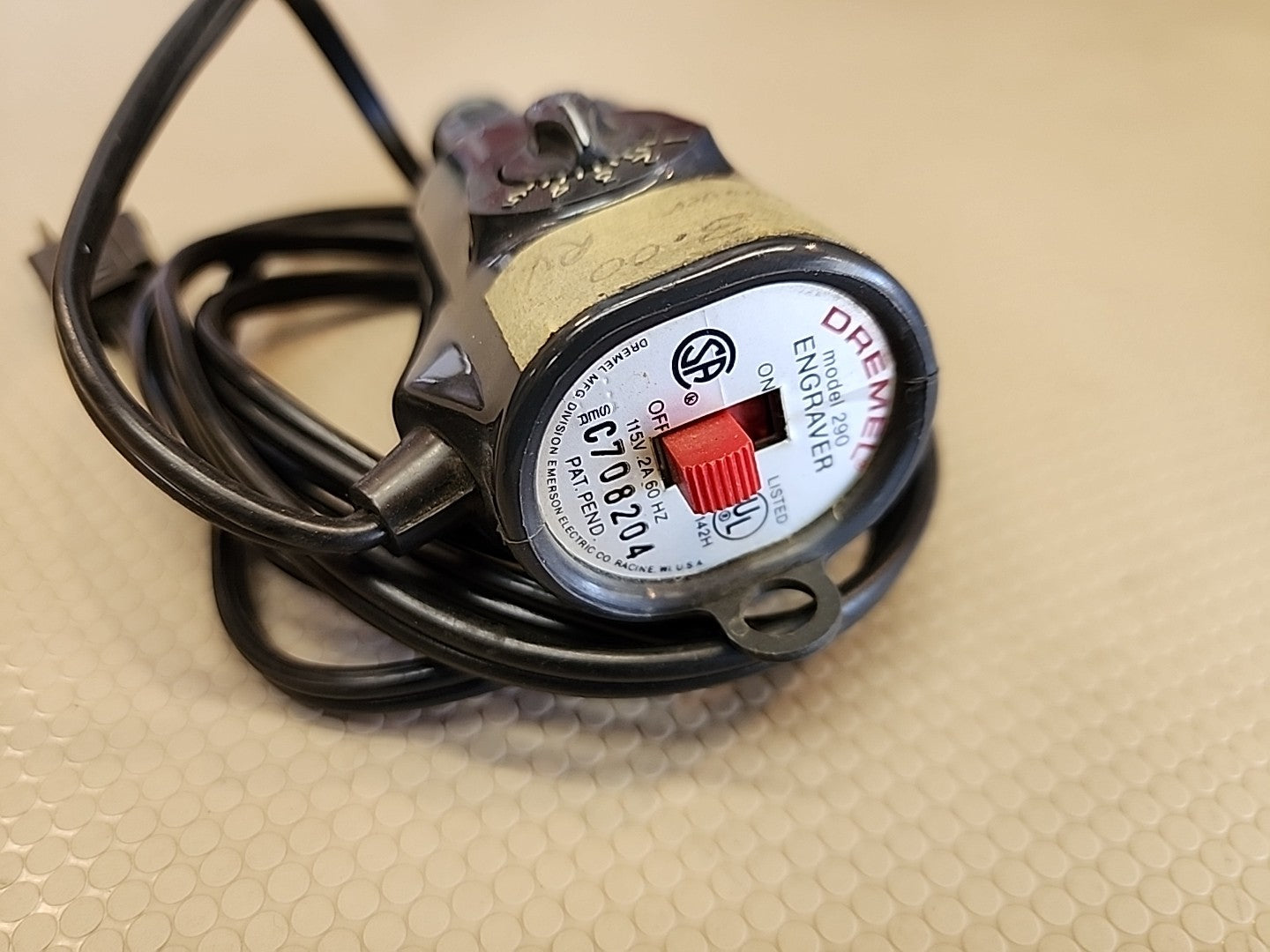 DREMEL #290 5 Speed Electric Engraver  Works  