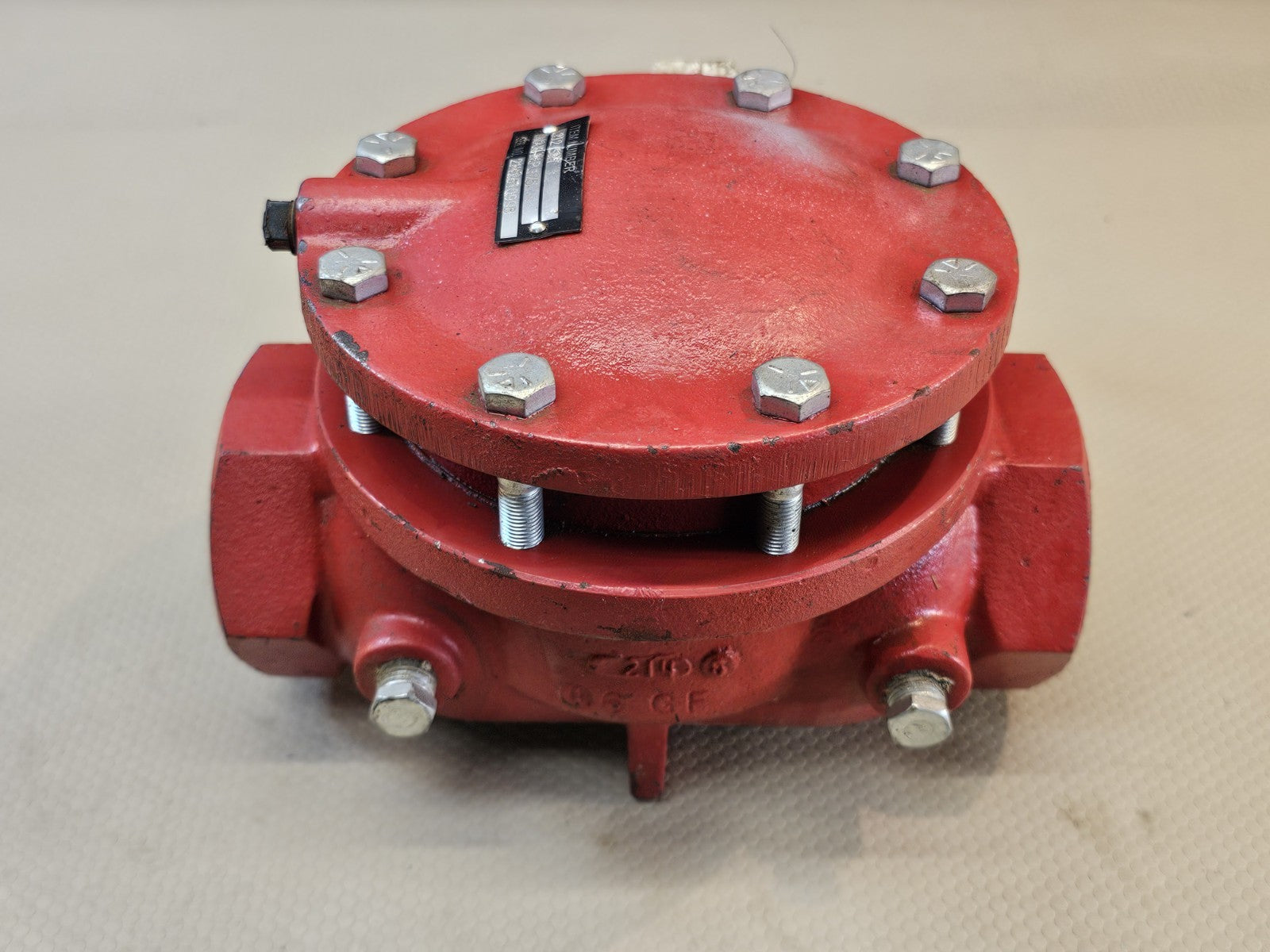 Kimray 212 SMT MOTOR 2" 300# MOTOR VALVE THREADED STRAIGHT BODY Cat# EUB 230