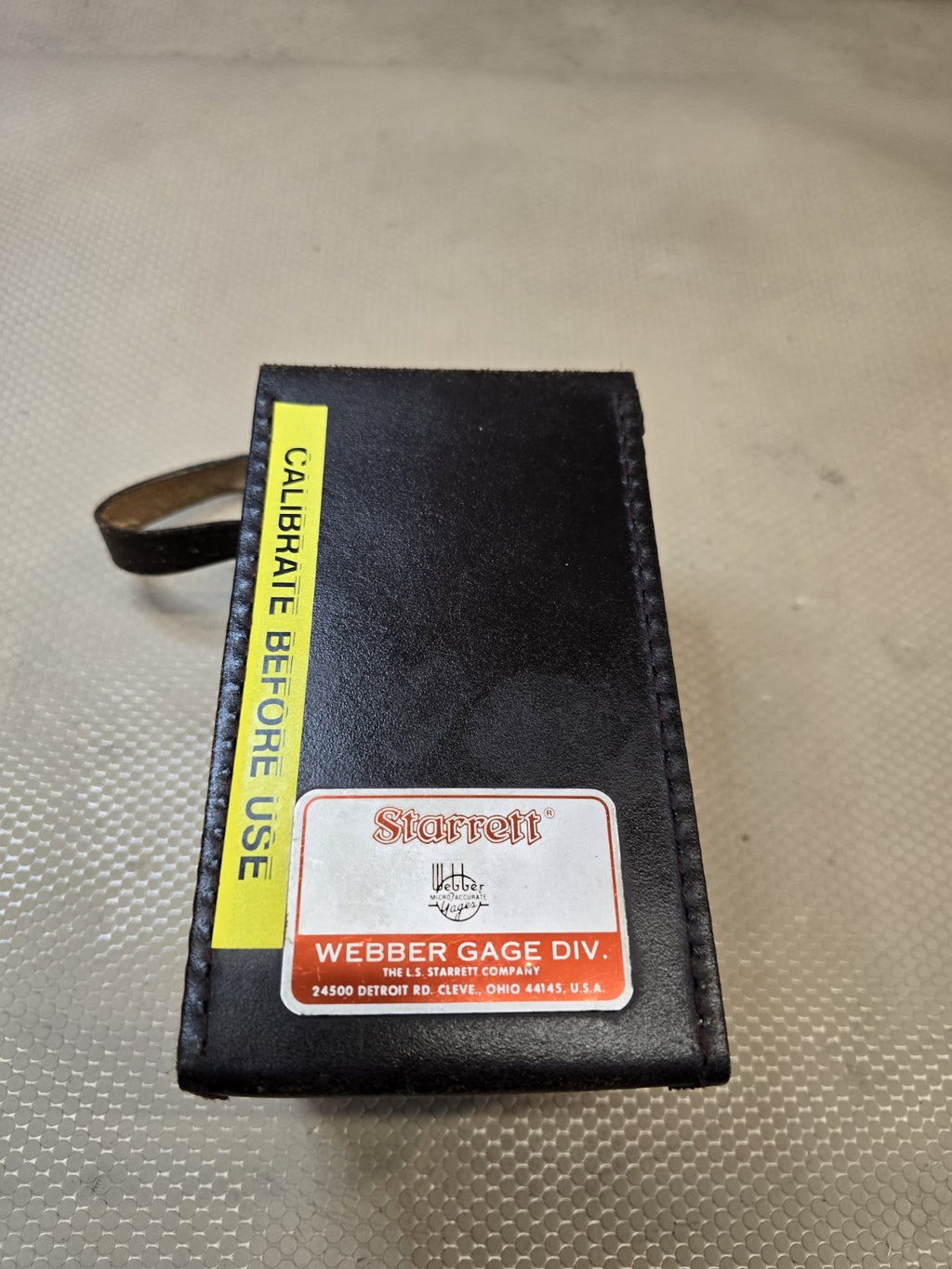 WEBBER Starrett  MODEL 386 TEMP CHECK (SBH75)