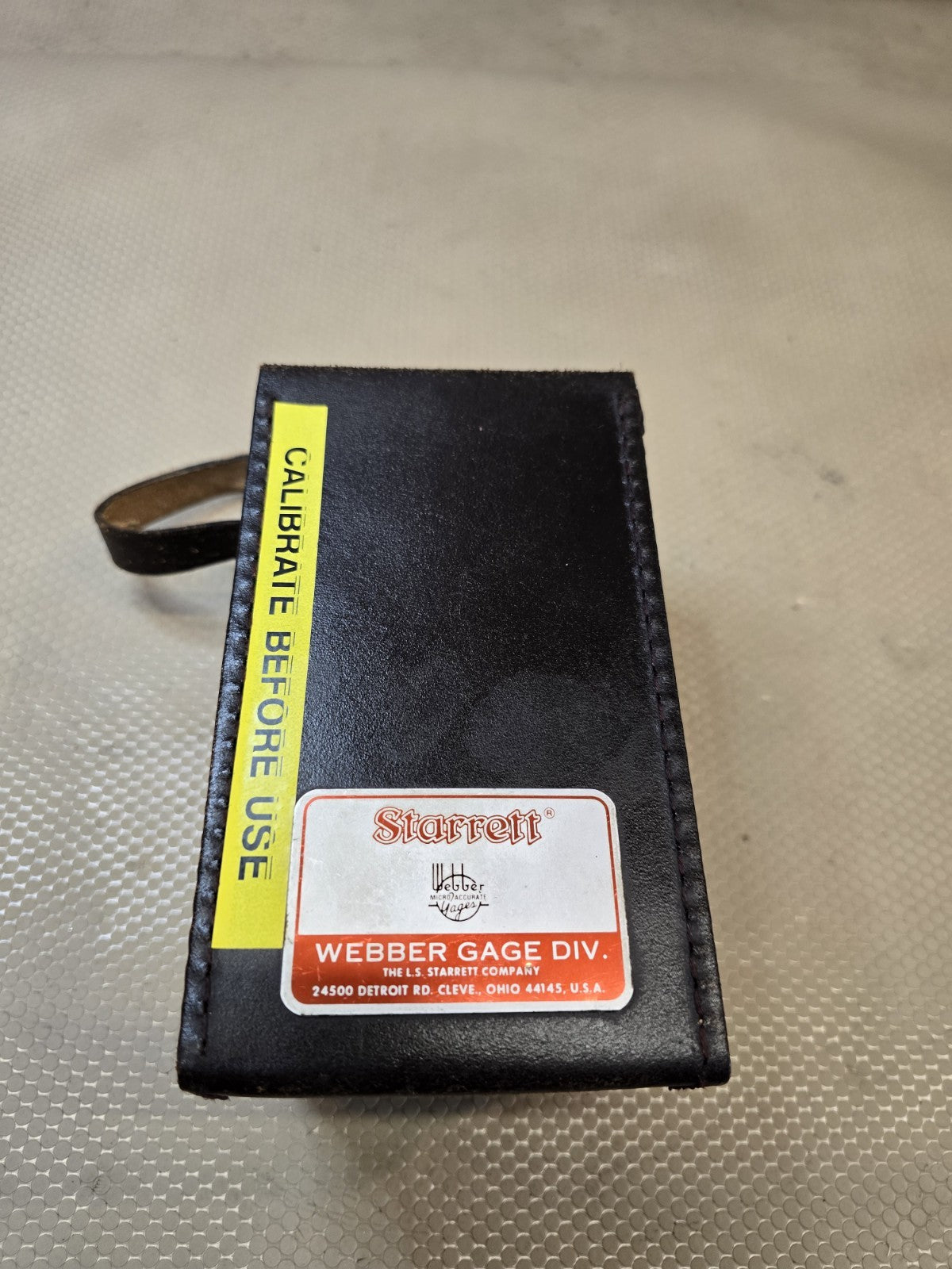 WEBBER Starrett  MODEL 386 TEMP CHECK (SBH75)