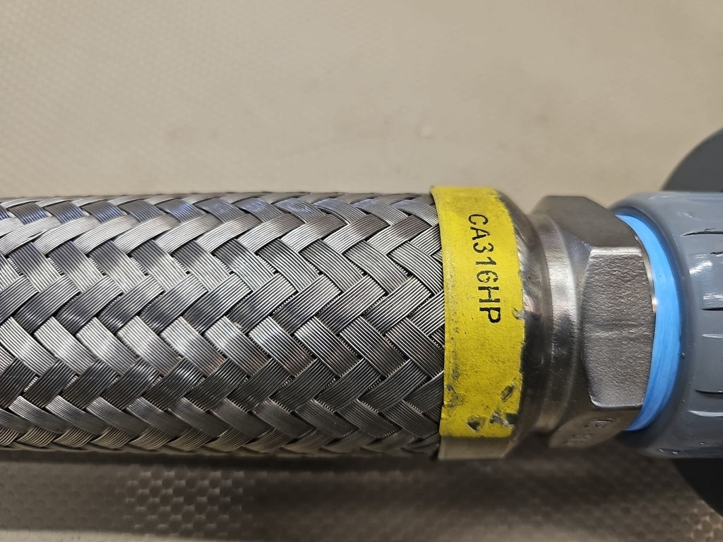 HOSE MASTER CA316HP STAINLESS STEEL BRAIDED FLEXIBLE CORRUGATED MB-316 2"