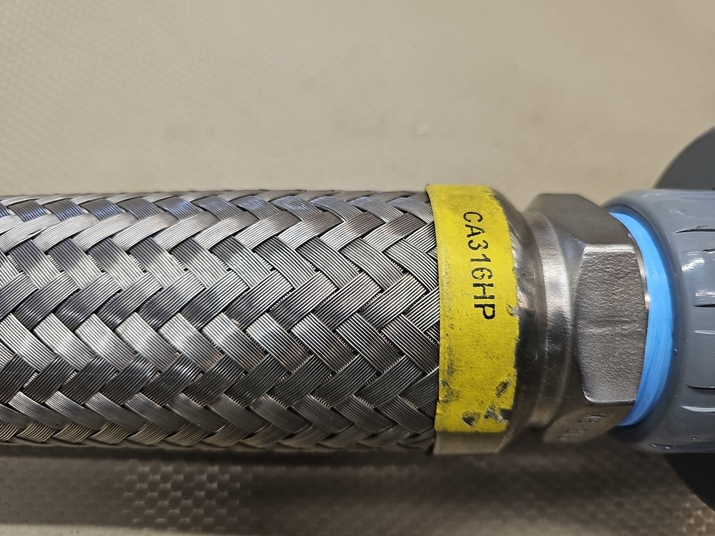 HOSE MASTER CA316HP STAINLESS STEEL BRAIDED FLEXIBLE CORRUGATED MB-316 2"