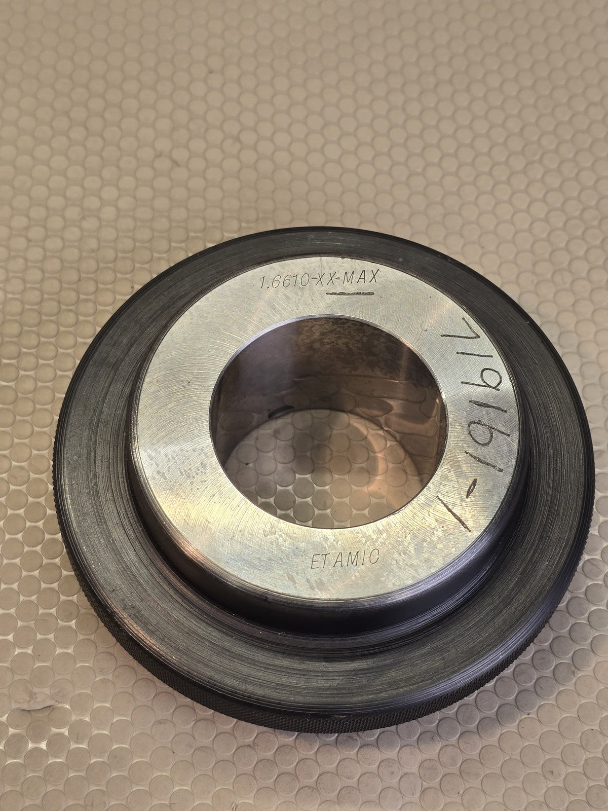 Etamic 1.6610" ID Class XX Master Setting Ring Gauge Bore Gage