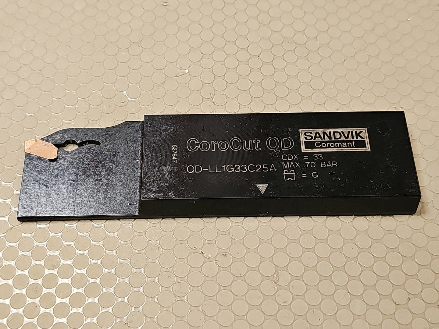 SANDVIK QD LL 1G33C25A CUTOFF BLADE *MINTY*