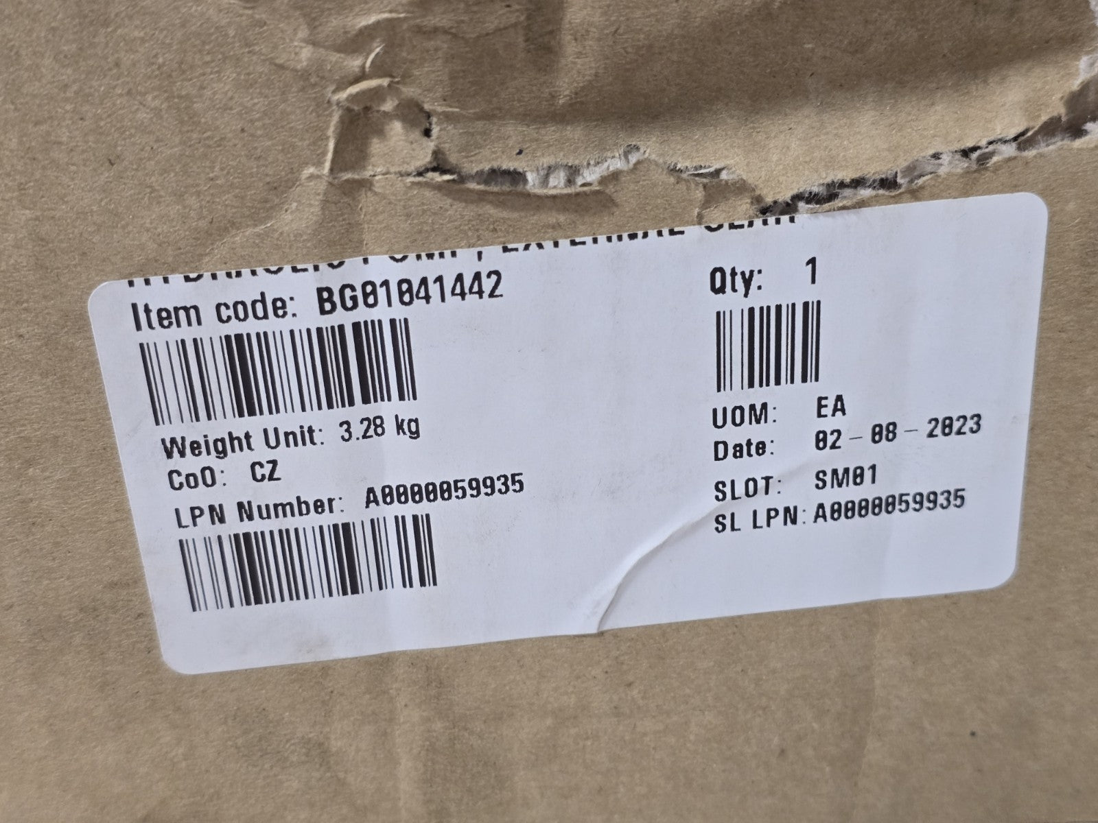NEW Sandvik / Parker Genuine OEM Gear Pump Hydraulic Motor BG01041442