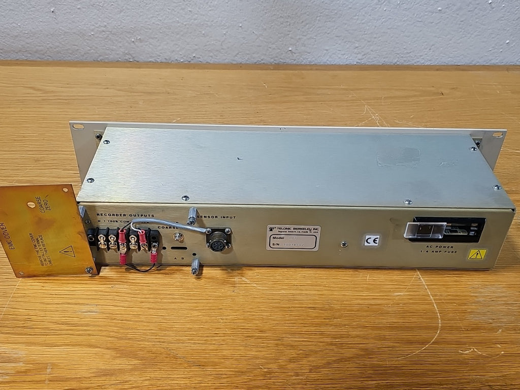Telonic Berkeley Model 107 Smokemeter Diesel Exhaust Control Panel
