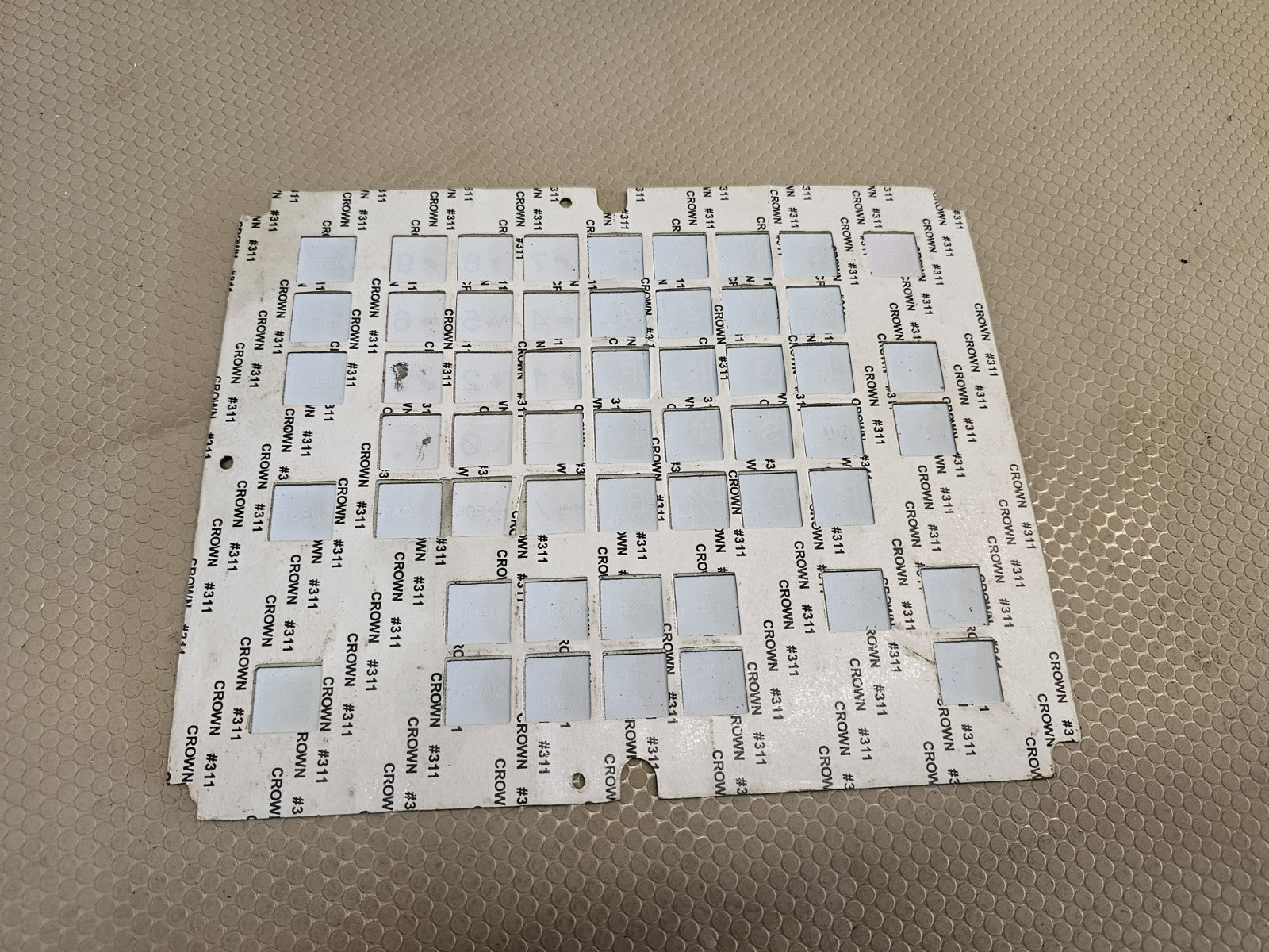 New FANUC A98L-0001-0568#M Membrane Keysheet Keyboard