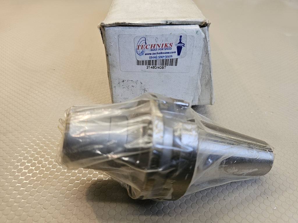 TECHNIKs 21480/40BT BT40 Rigid Tap Holder #1 0-9/16" New