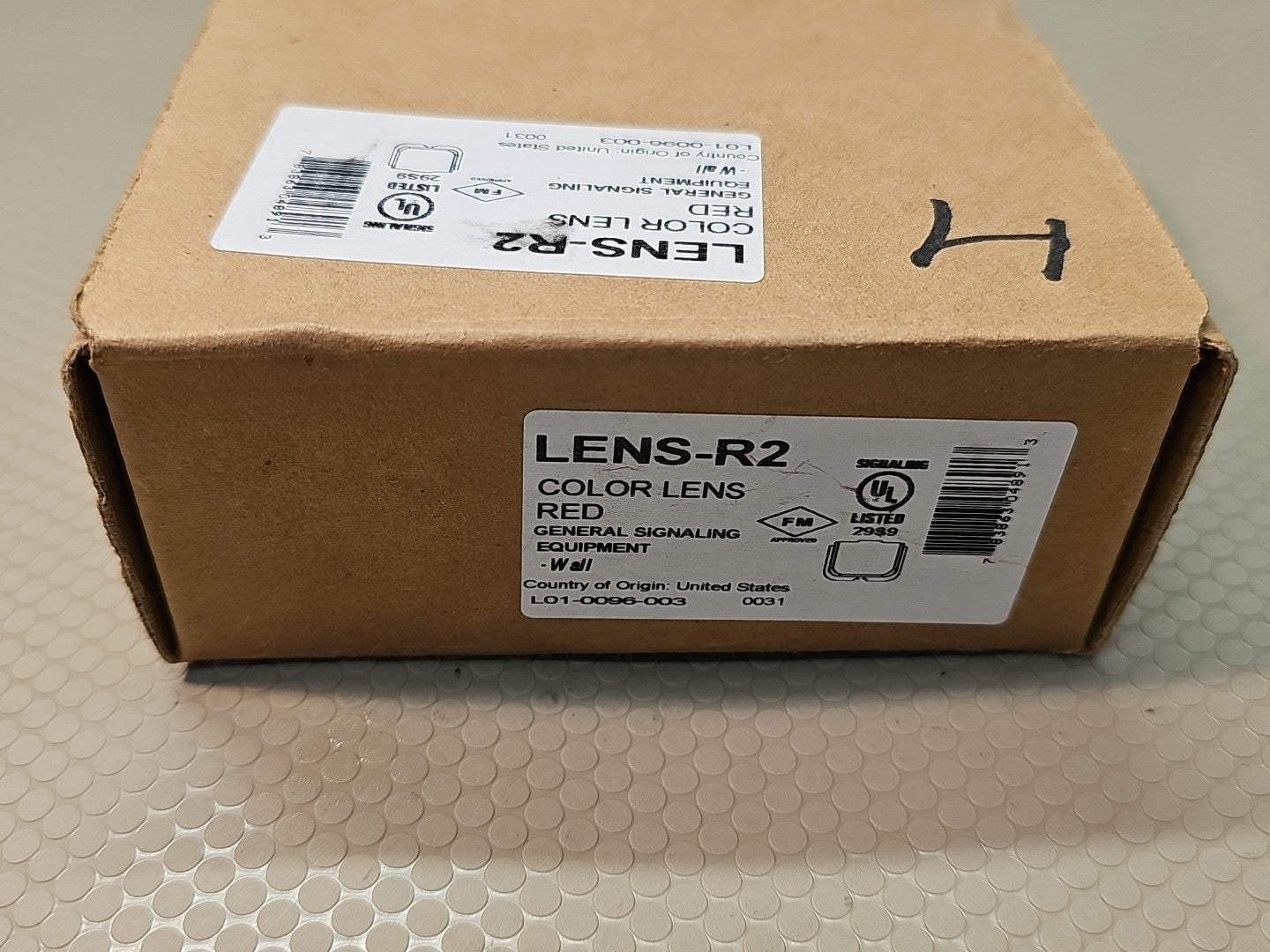 System Sensor LENS-R2 - Color Lens Red