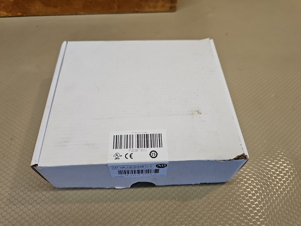 Allen Bradley 156-C3P20NAB Ser A Phase SSC 20A 240Vac 5-32VDC Control Ser A