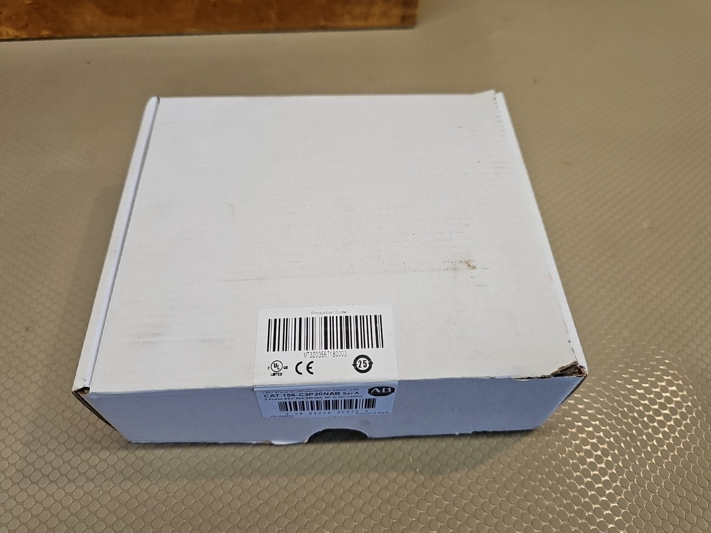 Allen Bradley 156-C3P20NAB Ser A Phase SSC 20A 240Vac 5-32VDC Control Ser A