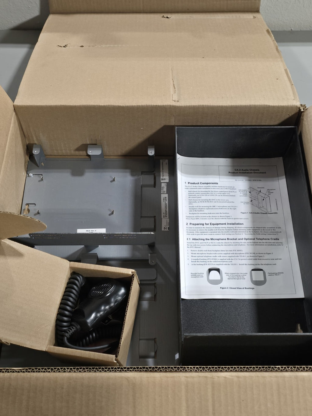 NEW! Notifier CA-2 Fire Alarm Chassis Assembly 